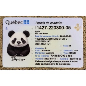 Québec scannable card