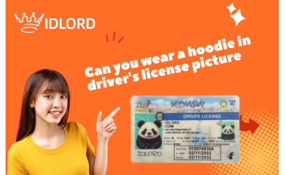 Can you wear a hoodie in driver's license picture