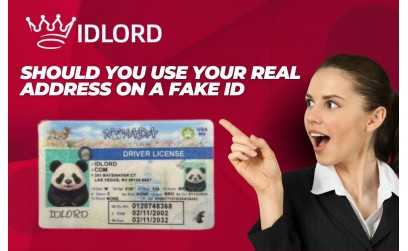 Should you use your real address on a fake id