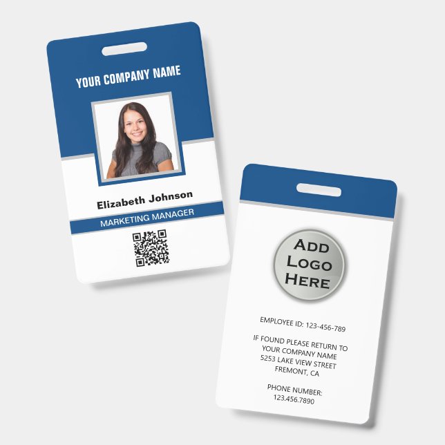 Professional ID card printing service with secure and customizable features
